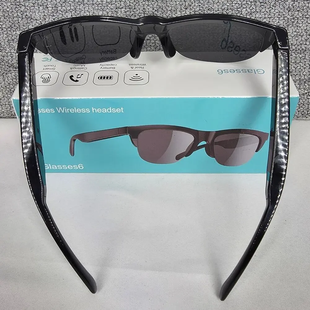 PAVUN BLUETOOTH SMART SUNGLASSES – WIRELESS AUDIO – BLACK – TOUCH CONTROL